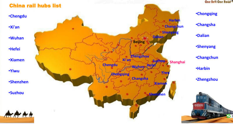 CHINA TO EUROPE RAIL SERVICE 4